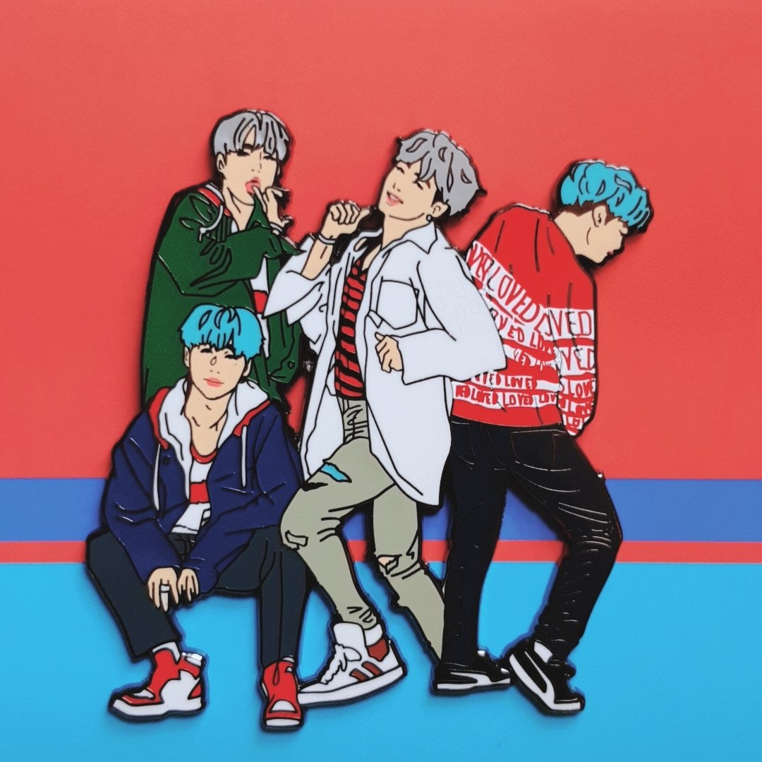BTS DNA DanceFit Era Enamel Pins ♥INSTOCKS ♥ – Serendipity