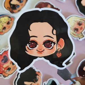 TWICE BBY Head 3.25in Vinyl Sticker