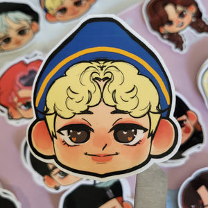 TXT BBY Head 3.25in Vinyl Sticker