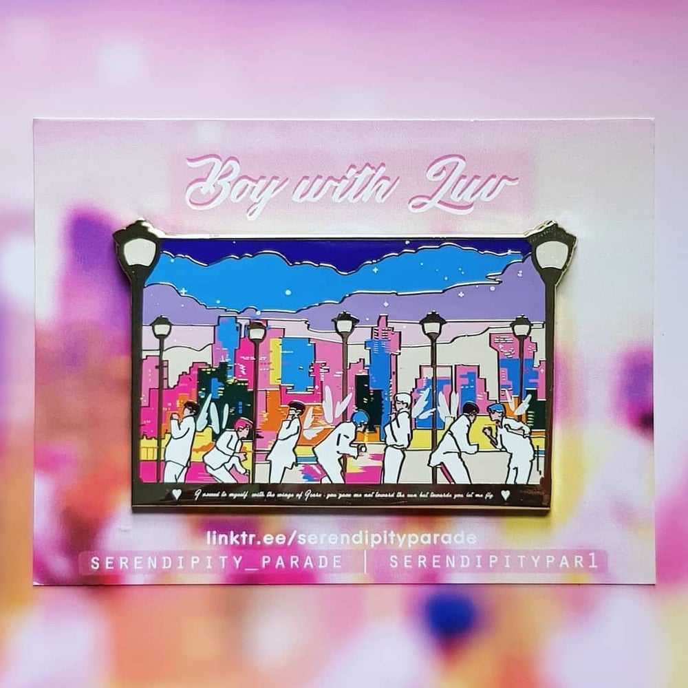 Boy With Luv B GRADE (BWL) Enamel Pin