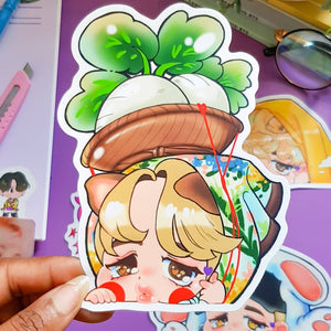 Jiminie PeekaBoo Vinyl Stickers [INSTOCK]