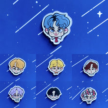 Load image into Gallery viewer, 5th Muster Concept Heads ♥Acrylic Pins♥