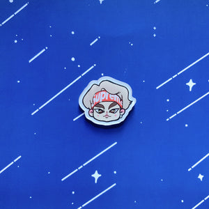 5th Muster Boy with Luv Heads ♥ Acrylic Pins♥