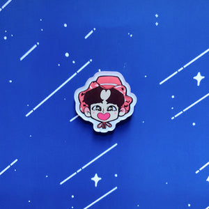 5th Muster Boy with Luv Heads ♥ Acrylic Pins♥